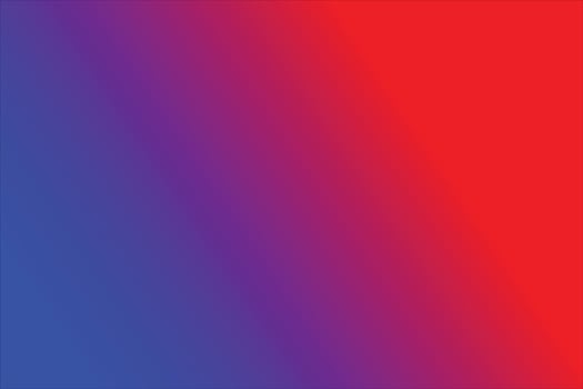 Abstract gradation of blue and red color background vector