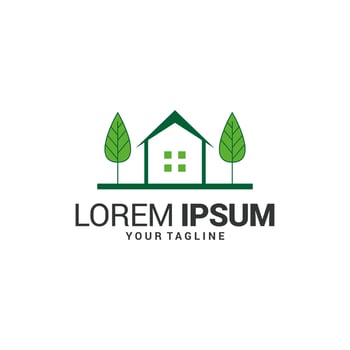 Real Estate Logo Design Template vector