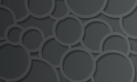 Abstract dark circle lines background. vector