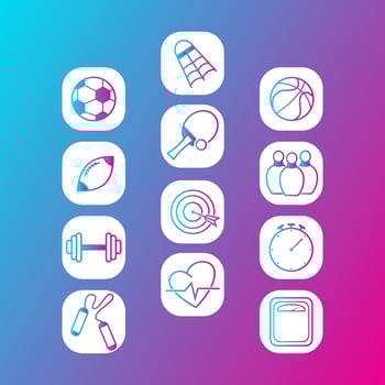 Sport Icon Pack vector