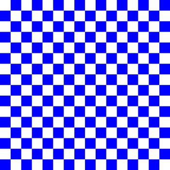 Checkered seamless blue and white pattern background. Tablecloth or flag racing pattern. Free Vector