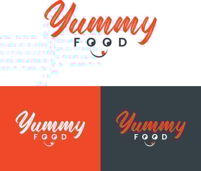 Yummy Food Logo vector