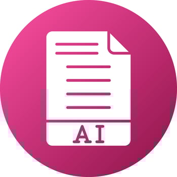 AI Icon Style vector