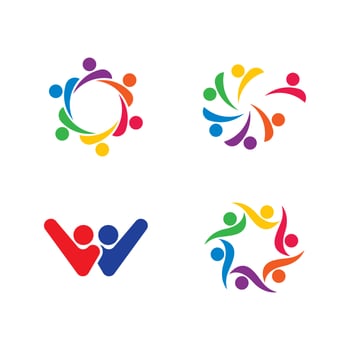 Adoption and community care vector