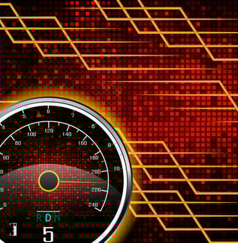 Speedometer background Vector