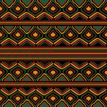 Pan Africa Seamless Pattern vector