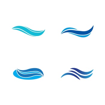 Wave beach vector illustration design