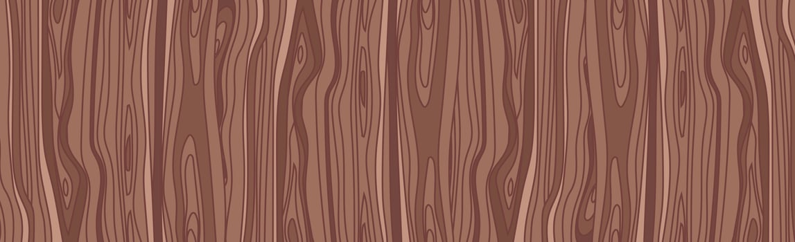 Realistic texture pattern of dark wood, background - Vector