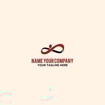 infinite fitness loop logo vector