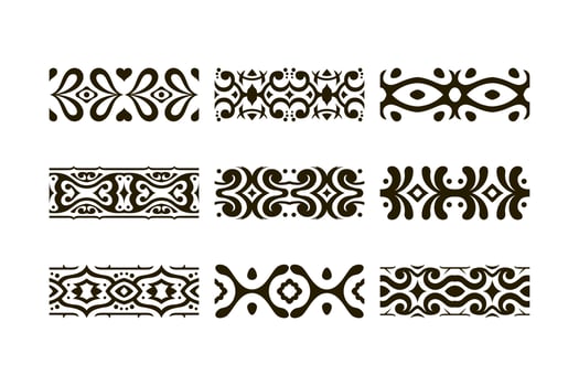 Decorative Border Collections vector
