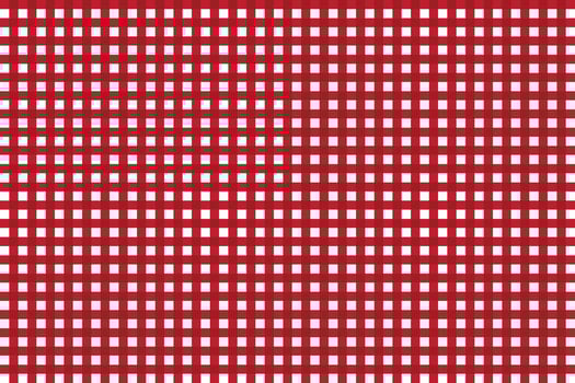 Abstract red and white color background, block, square pattern. Vector illustration.