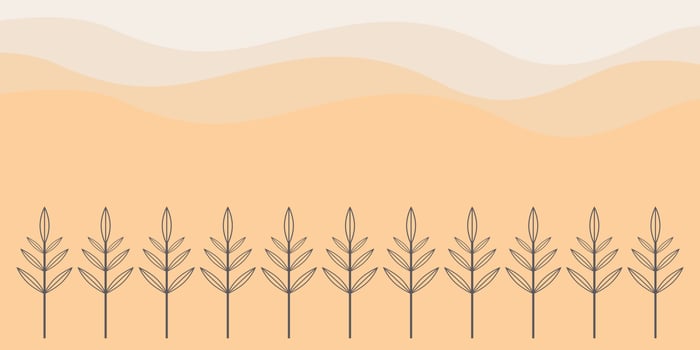 abstract wave landscape background vector