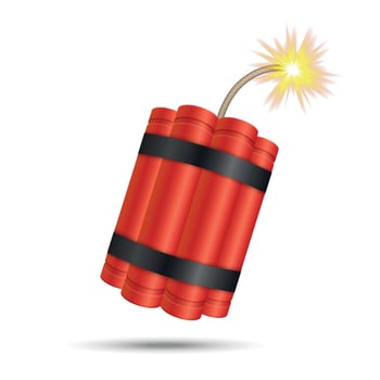 dynamite bomb stick vector