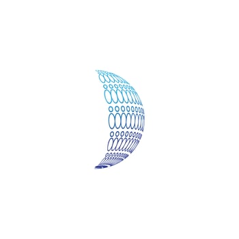 3D digital globe logo design. icon vector illustration. This logo is suitable for global company  world technologies and media and publicity agencies