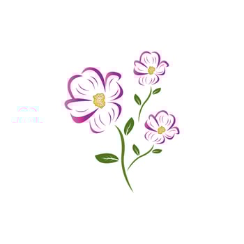 Flower beauty spa logo vector illustration