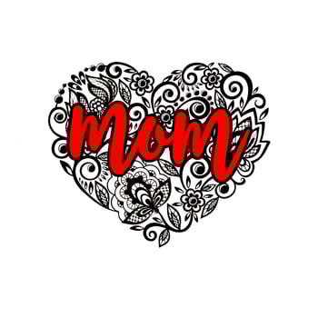 MOM MOTHER'S MAMA vector