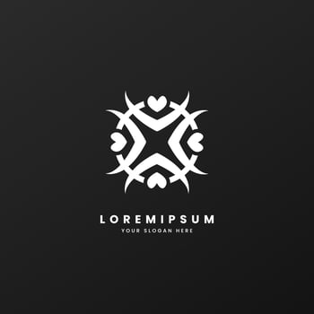 abstract logo template vector