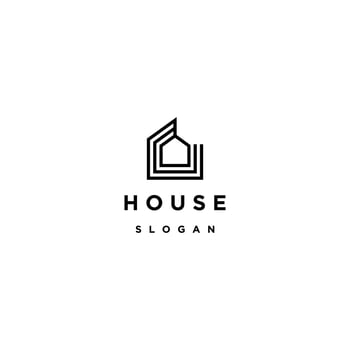 House logo icon design template vector