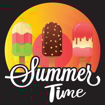 Summer t-shirt design template, Palm tree and sunset. Tropical live. Fashion illustration design vector
