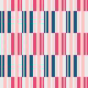 seamless pattern with stripes in checkered style vector