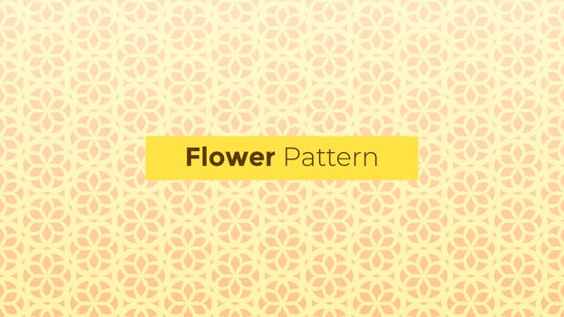 circular floral geometric pattern vector