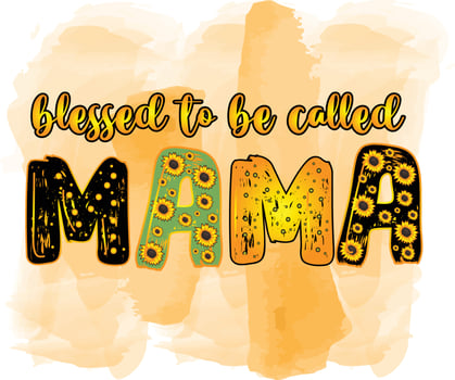 Sunflower mother Quotes t-shirt design. Sunflower mother sublimation t-shirt design vector