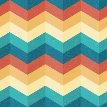 Colourful retro chevron pattern background design vector
