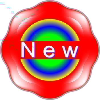 New Logo Unique Design Modern EPS 10 vector