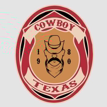 illustration vector graphic of cowboy vintage design,sheriff logotype