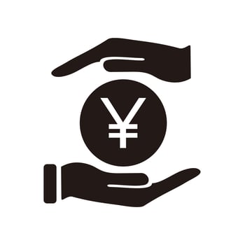 Yen Sign Icon, Yen vector. vector