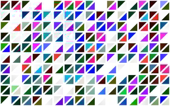 Light Multicolor, Rainbow vector seamless backdrop with lines, triangles.