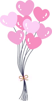 Bunch of Balloons vector