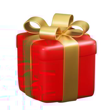 Realistic 3D Gift Box Vector Illustration EPS10.