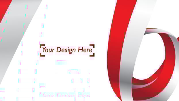Indonesian patriotic background template with empty space for text, design, Holidays, Independence Day. Welcome to Indonesia concept - Vector