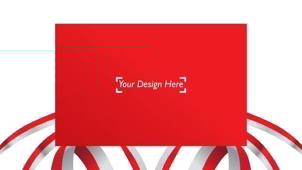 Indonesian patriotic background template with empty space for text, design, Holidays, Independence Day. Welcome to Indonesia concept - Vector