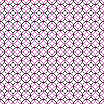 Vector seamless pattern. Weaving Pattern square more frequent, Vector seamless pattern. Modern stylish texture. Trendy graphic design for out clothes test equipment, interior, wallpaper colors circle