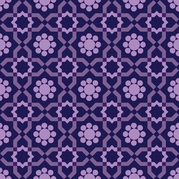Vector seamless pattern. Weaving Pattern square more frequent, Vector seamless pattern. Modern stylish texture. Trendy graphic design for out clothes test equipment, interior, wallpaper purple