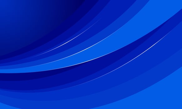 Abstract blue curve shape background. Vector illustration.