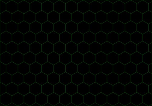 abstract hexagon background vector