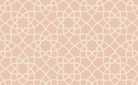 Flat arabic pattern background vector