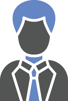 Lawyer Icon Style vector