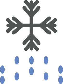 Snow Icon Style vector
