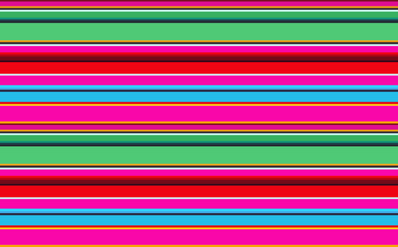 Mexican Blanket stripes vector pattern. Background for Cinco de Mayo party decor or ethnic Mexico fabric pattern with colorful stripes. Serape design vibrant color template, vector illustration