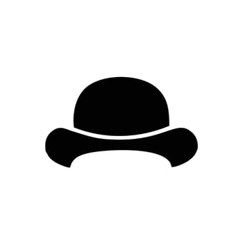Hat icon template black color editable. Hat icon symbol Flat vector illustration for graphic and web design.