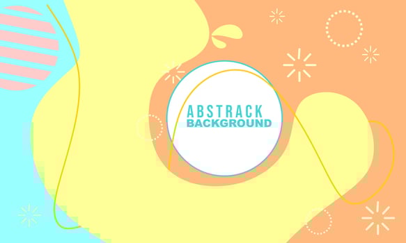 summer holiday background with cheerful and colorful abstract theme vector