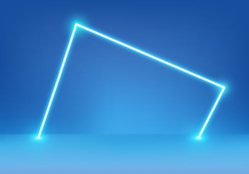 Neon background for showing product vector