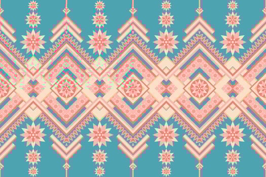 The Design is Based on Retro Asian-Style Geometric Shapes, Destroying Fabrics and Backgrounds. vector