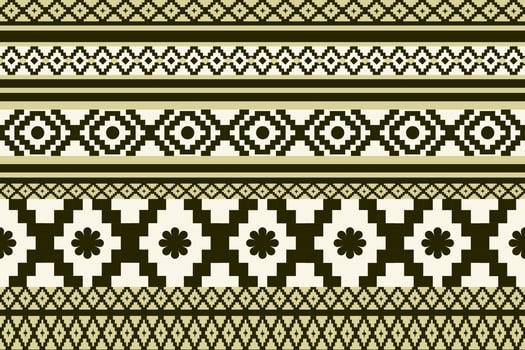 Retro Style Fabric Pattern Design Native Pattern Use It as a Background or Destroy Objects. vector