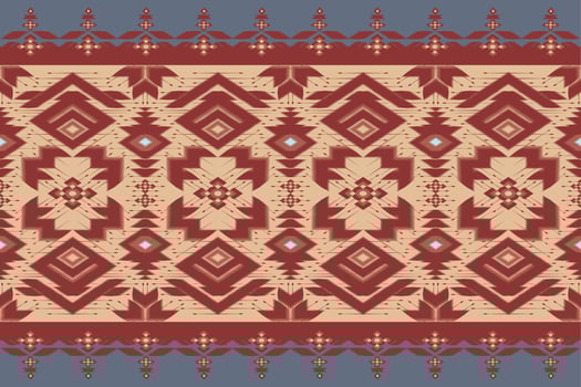 Abstract chevron ikat pattern background ,rug,wallpaper,clothing,wrap,batik,cloth,Vector embroidery style. vector