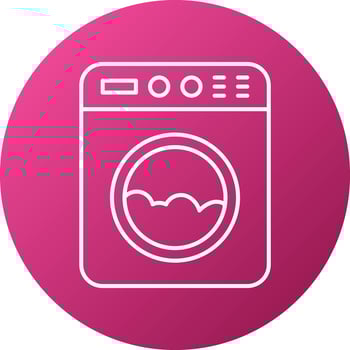 Washing Machine Icon Style vector
